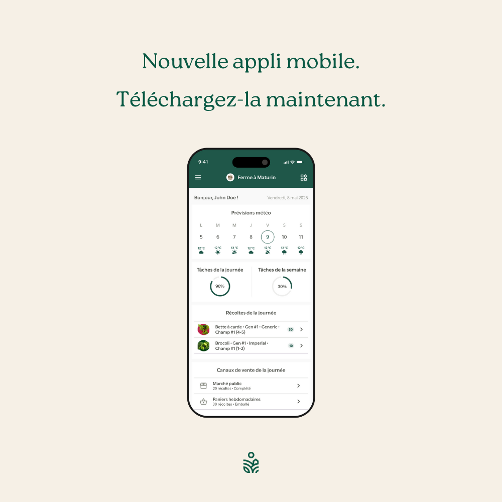 Nous sommes déterminés à construire l'écosystème technologique qui soutiendra cette nouvelle génération d'agriculteurs. Nous sommes déterminés à construire l'écosystème technologique qui soutiendra cette nouvelle génération d'agriculteurs.